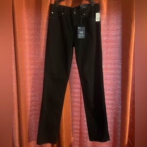 NWT Gap Black Classic Straight Jeans 12T (31T) Tall